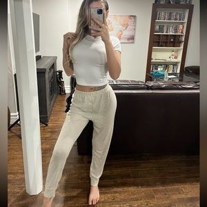 Joe fresh waffle knit joggers